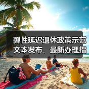 弹性延迟退休政策示范文本发布，最新办理指南详解