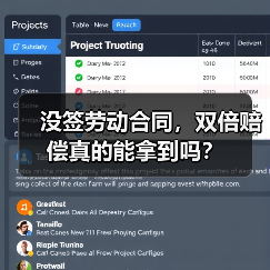 没签劳动合同，双倍赔偿真的能拿到吗？
