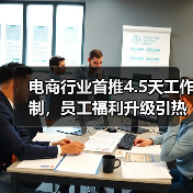 电商行业首推4.5天工作制，员工福利升级引热议