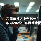 鸿蒙三分天下有其一?华为2025生态目标全面曝光 鸿蒙三分天下有其一?华为2025生态目标全面曝光