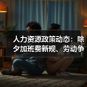人力资源政策动态:除夕加班费新规、劳动争议限制高消费等焦点解析 人力资源政策动态:除夕加班费新规、劳动争议限制高消费等焦点解析