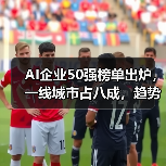 AI企业50强榜单出炉,一线城市占八成,趋势如何? AI企业50强榜单出炉,一线城市占八成,趋势如何?