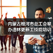 内蒙古根河市总工会举办造林更新工技能培训班 内蒙古根河市总工会举办造林更新工技能培训班