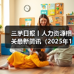 三茅日报丨人力资源相关最新简讯(2025年1月7日) 三茅日报丨人力资源相关最新简讯(2025年1月7日)