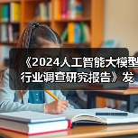 《2024人工智能大模型行业调查研究报告》发布 呈现多元化发展趋势 《2024人工智能大模型行业调查研究报告》发布 呈现多元化发展趋势