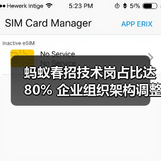蚂蚁春招技术岗占比达80% 企业组织架构调整引热议 蚂蚁春招技术岗占比达80% 企业组织架构调整引热议