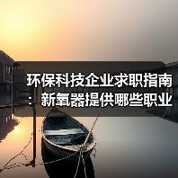 环保科技企业求职指南：新氧器提供哪些职业成长机遇？