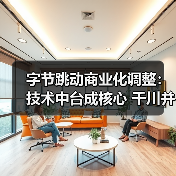 字节跳动商业化调整:技术中台成核心 千川并入电商业务 字节跳动商业化调整:技术中台成核心 千川并入电商业务