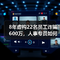 8年虚构22名员工诈骗1600万,人事专员如何瞒天过海? 8年虚构22名员工诈骗1600万,人事专员如何瞒天过海?