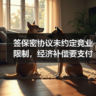签保密协议未约定竞业限制，经济补偿要支付吗？