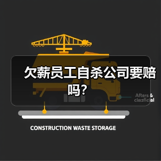 欠薪员工自杀公司要赔吗? 欠薪员工自杀公司要赔吗?