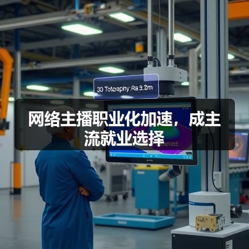 网络主播职业化加速，成主流就业选择