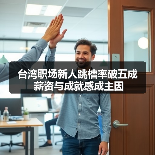 台湾职场新人跳槽率破五成 薪资与成就感成主因
