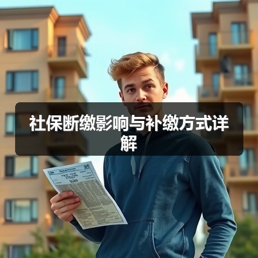 社保断缴影响与补缴方式详解