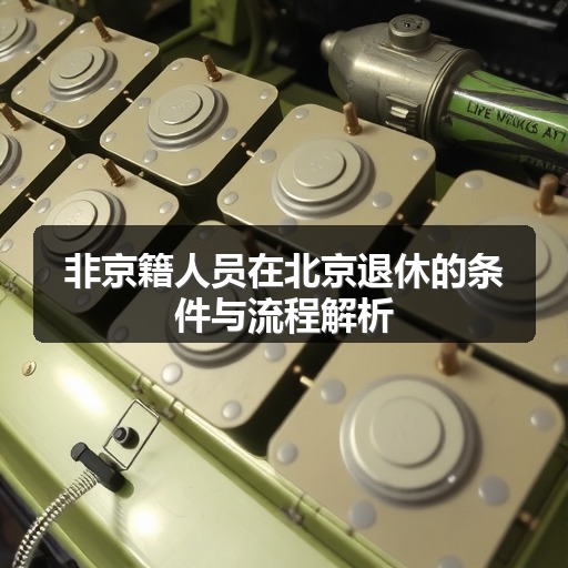 非京籍人员在北京退休的条件与流程解析