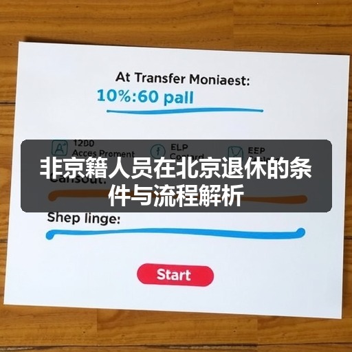 非京籍人员在北京退休的条件与流程解析