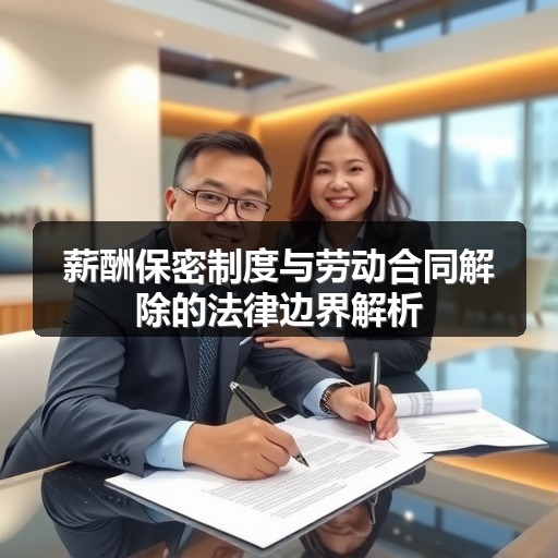 薪酬保密制度与劳动合同解除的法律边界解析