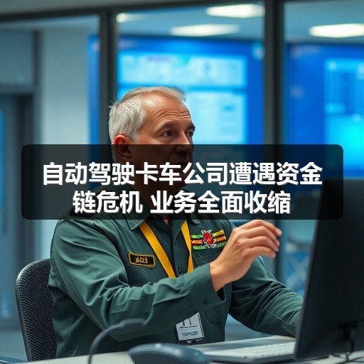 自动驾驶卡车公司遭遇资金链危机 业务全面收缩