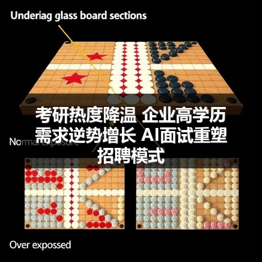 考研热度降温 企业高学历需求逆势增长 AI面试重塑招聘模式