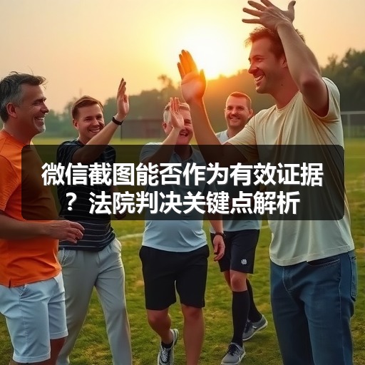 微信截图能否作为有效证据？法院判决关键点解析