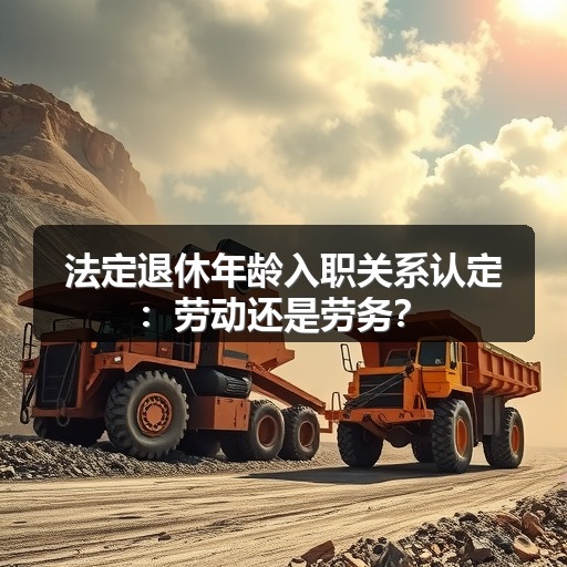 法定退休年龄入职关系认定：劳动还是劳务？