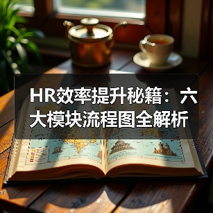 HR效率提升秘籍：六大模块流程图全解析
