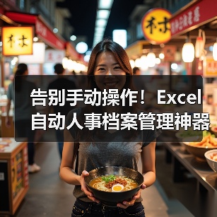 告别手动操作！Excel自动人事档案管理神器