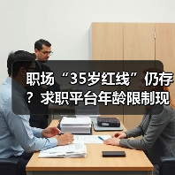 职场“35岁红线”仍存？求职平台年龄限制现状曝光