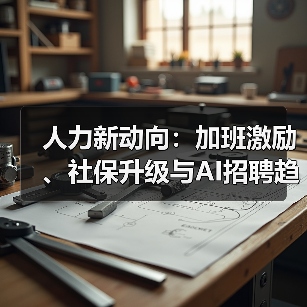 人力新动向：加班激励、社保升级与AI招聘趋势