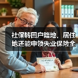 社保转回户籍地，居住地还能申领失业保险金吗？