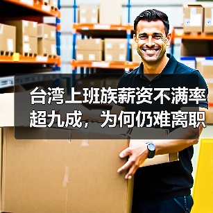 台湾上班族薪资不满率超九成，为何仍难离职？