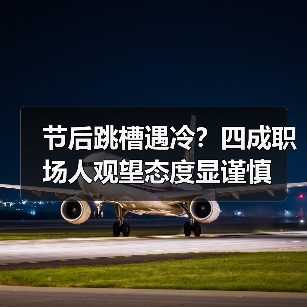 节后跳槽遇冷？四成职场人观望态度显谨慎