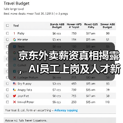 京东外卖薪资真相揭露,AI员工上岗及人才新政解读 京东外卖薪资真相揭露,AI员工上岗及人才新政解读