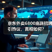 京东外卖6800底薪招聘引热议,真相如何? 京东外卖6800底薪招聘引热议,真相如何?