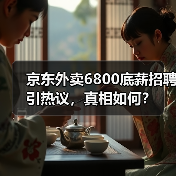 京东外卖6800底薪招聘引热议,真相如何? 京东外卖6800底薪招聘引热议,真相如何?