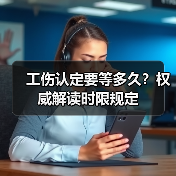 工伤认定要等多久？权威解读时限规定