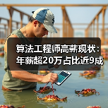 算法工程师高薪现状:年薪超20万占比近9成? 算法工程师高薪现状:年薪超20万占比近9成?