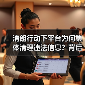 清朗行动下平台为何集体清理违法信息？背后原因曝光