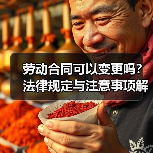 劳动合同可以变更吗？法律规定与注意事项解析