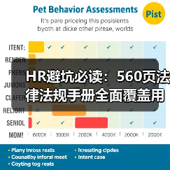HR避坑必读:560页法律法规手册全面覆盖用工风险 HR避坑必读:560页法律法规手册全面覆盖用工风险