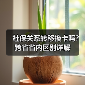 社保关系转移换卡吗？跨省省内区别详解