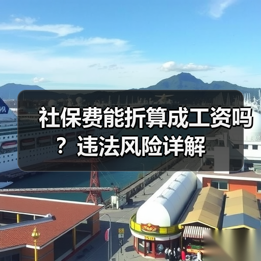 社保费能折算成工资吗?违法风险详解 社保费能折算成工资吗?违法风险详解