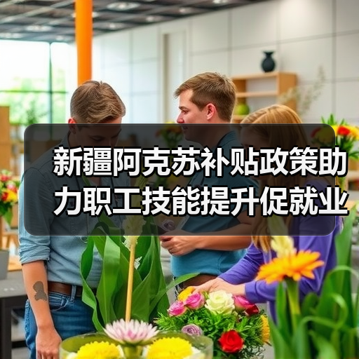 新疆阿克苏补贴政策助力职工技能提升促就业 新疆阿克苏补贴政策助力职工技能提升促就业