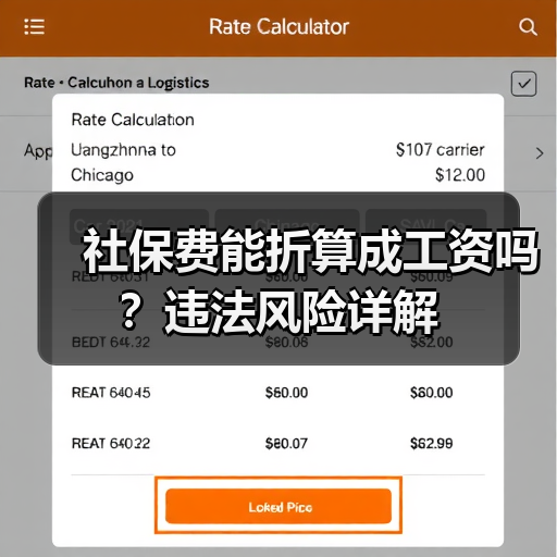 社保费能折算成工资吗?违法风险详解 社保费能折算成工资吗?违法风险详解
