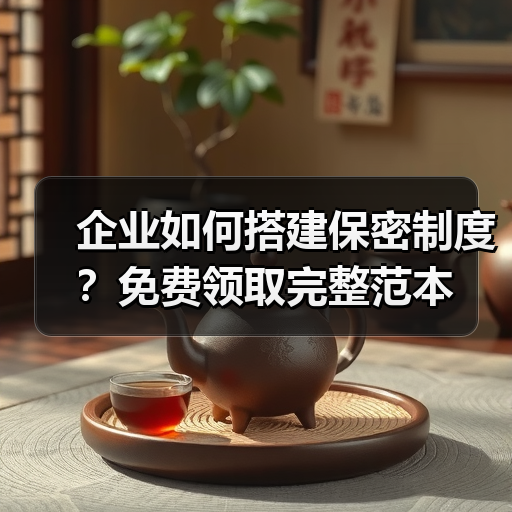 企业如何搭建保密制度?免费领取完整范本 企业如何搭建保密制度?免费领取完整范本