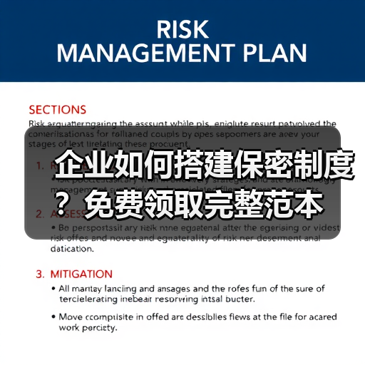 企业如何搭建保密制度?免费领取完整范本 企业如何搭建保密制度?免费领取完整范本