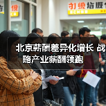 北京薪酬差异化增长 战略产业薪酬领跑 北京薪酬差异化增长 战略产业薪酬领跑