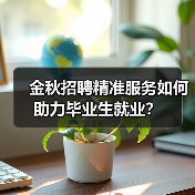 金秋招聘精准服务如何助力毕业生就业? 金秋招聘精准服务如何助力毕业生就业?