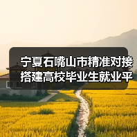 宁夏石嘴山市精准对接搭建高校毕业生就业平台 宁夏石嘴山市精准对接搭建高校毕业生就业平台