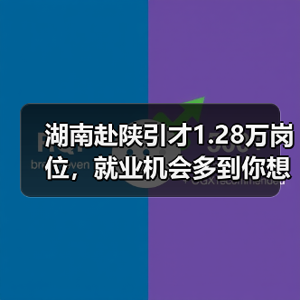 湖南赴陕引才1.28万岗位,就业机会多到你想不到 湖南赴陕引才1.28万岗位,就业机会多到你想不到